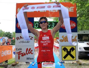 30.06.2015 Vienna City Triathlon 2015, Wien, Donauinsel Ziel Copyright DIENER / Eva Manhart